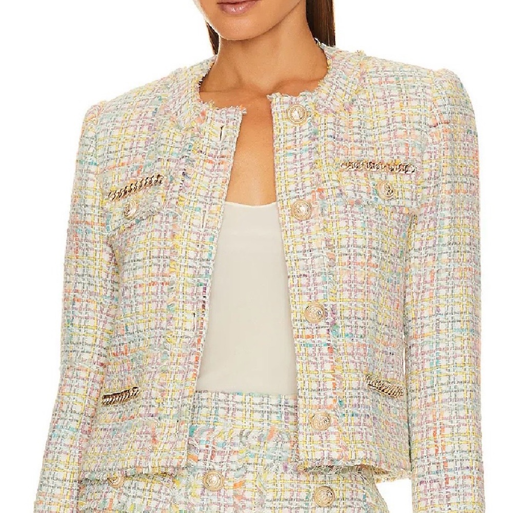 GENERATION LOVE - Pastel Kristen Tweed Blazer